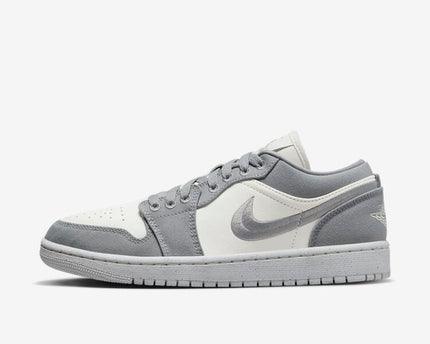 Men's Air Jordan 1 Low 'Light Steel Grey' Shoes