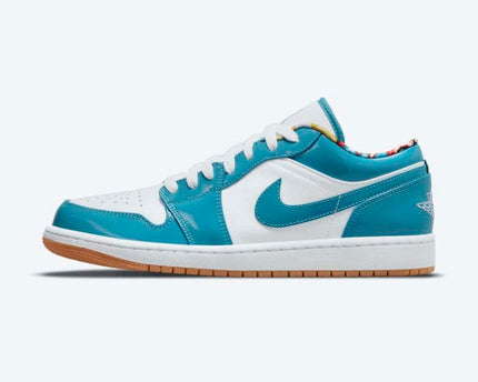 Men's Air Jordan 1 Low 'Light Teal' Shoes