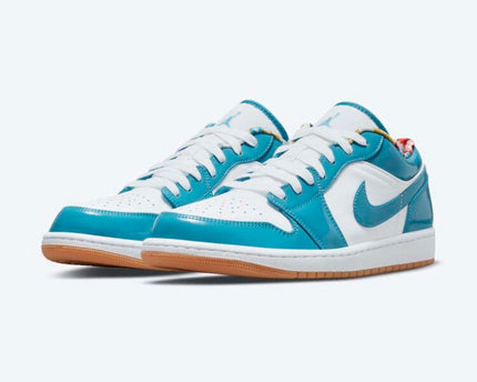 Men's Air Jordan 1 Low 'Light Teal' Shoes