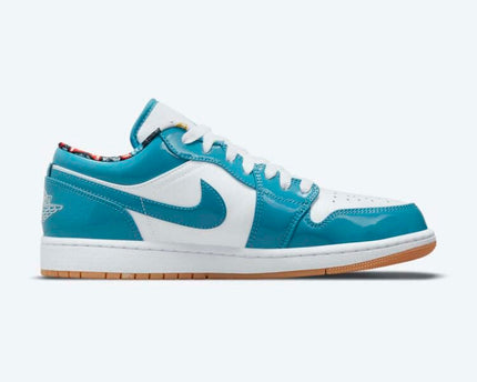 Men's Air Jordan 1 Low 'Light Teal' Shoes