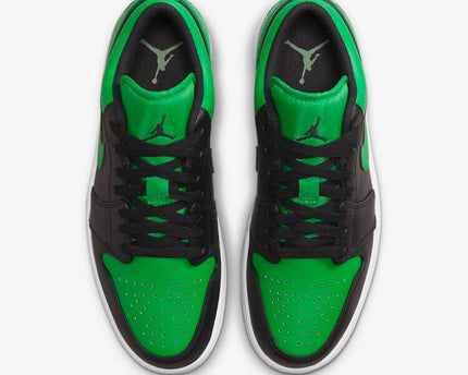 Men's Air Jordan 1 Low 'Lucky Green' Shoes