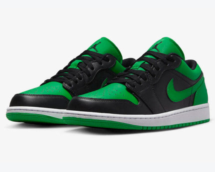 Men's Air Jordan 1 Low 'Lucky Green' Shoes