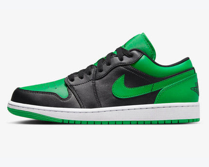 Men's Air Jordan 1 Low 'Lucky Green' Shoes