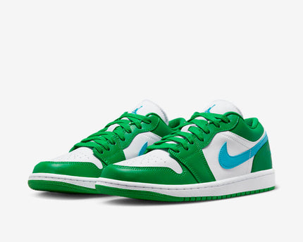 Men's Air Jordan 1 Low 'Lucky Green' Shoes