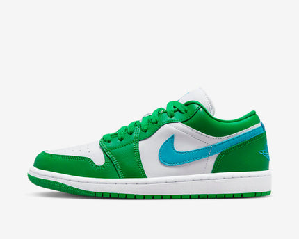 Men's Air Jordan 1 Low 'Lucky Green' Shoes