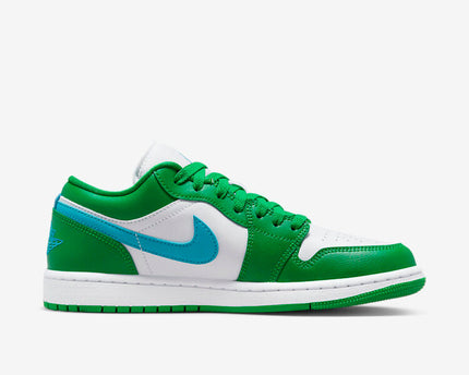 Men's Air Jordan 1 Low 'Lucky Green' Shoes