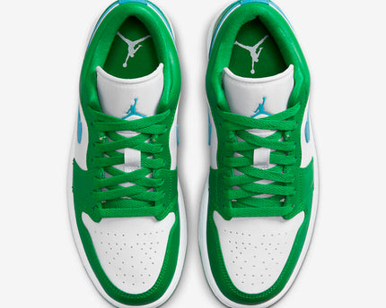 Men's Air Jordan 1 Low 'Lucky Green' Shoes