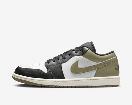 Men's Air Jordan 1 Low 'Medium Olive' Shoes