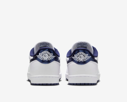 Men's Air Jordan 1 Low 'Metallic Navy' Shoes