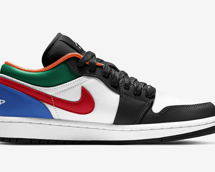 Men's Air Jordan 1 Low 'Multi-Color' Shoes