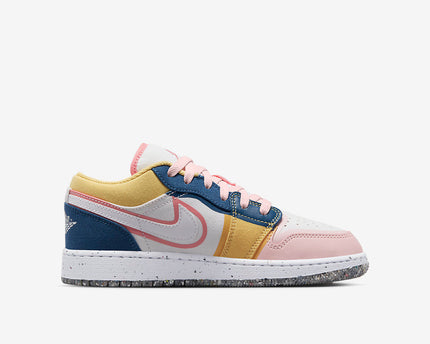 Men's Air Jordan 1 Low ' Navy Pink' Shoes