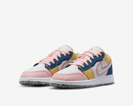 Men's Air Jordan 1 Low ' Navy Pink' Shoes