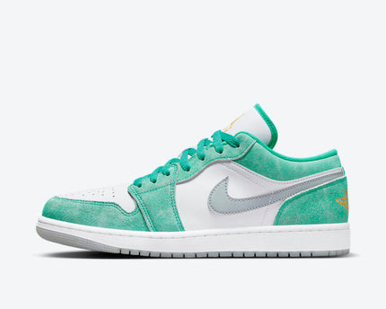 Men's Air Jordan 1 Low ' New Emerald' Shoes