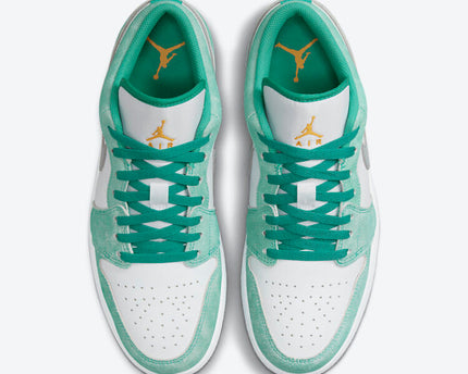 Men's Air Jordan 1 Low ' New Emerald' Shoes