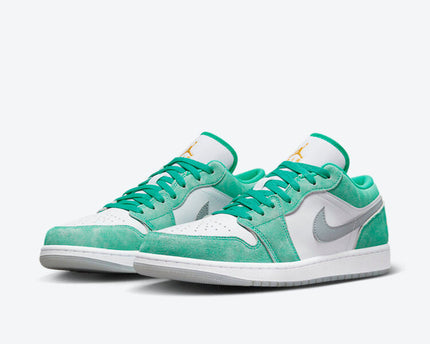 Men's Air Jordan 1 Low ' New Emerald' Shoes