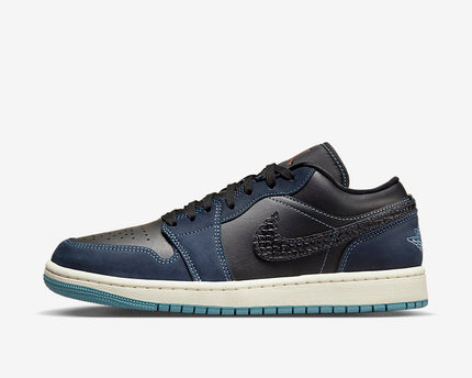 Men's Air Jordan 1 Low ' Obsidian Blue' Shoes