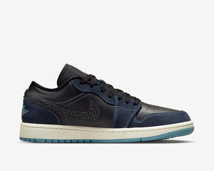 Men's Air Jordan 1 Low ' Obsidian Blue' Shoes
