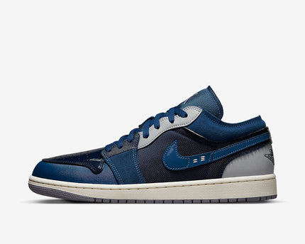 Men's Air Jordan 1 Low ' Obsidian ' Shoes