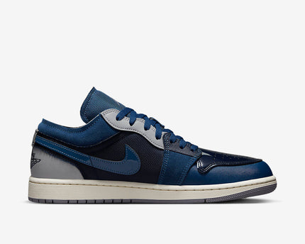 Men's Air Jordan 1 Low ' Obsidian ' Shoes