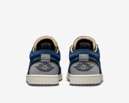 Men's Air Jordan 1 Low ' Obsidian ' Shoes