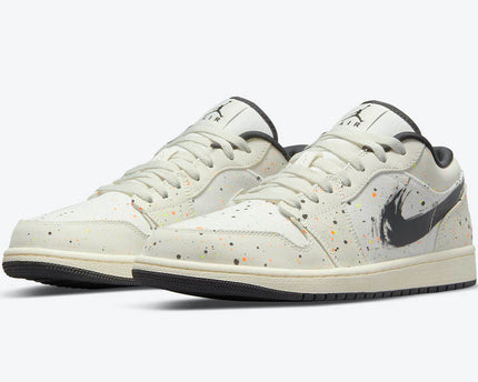 Men's Air Jordan 1 Low 'Paint Splatter' Shoes