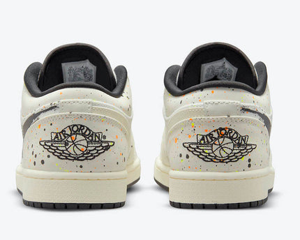 Men's Air Jordan 1 Low 'Paint Splatter' Shoes