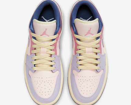 Men's Air Jordan 1 Low 'Pink Purple' Shoes