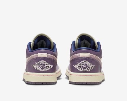 Men's Air Jordan 1 Low 'Pink Purple' Shoes