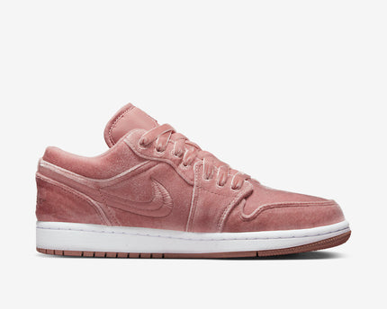 Men's Air Jordan 1 Low 'Pink Velvet' Shoes