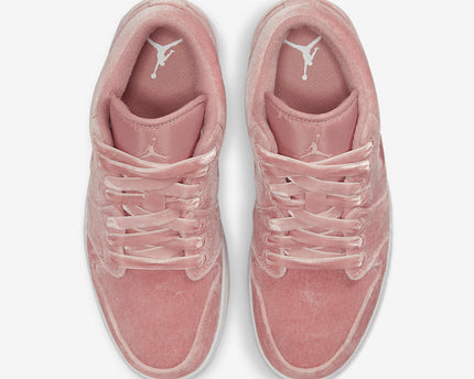 Men's Air Jordan 1 Low 'Pink Velvet' Shoes