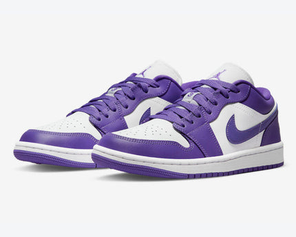 Men's Air Jordan 1 Low 'Psychic Purple' Shoes