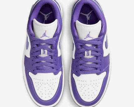 Men's Air Jordan 1 Low 'Psychic Purple' Shoes