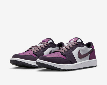 Men's Air Jordan 1 Low 'Purple Smoke' Shoes