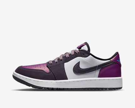 Men's Air Jordan 1 Low 'Purple Smoke' Shoes