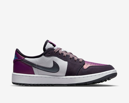 Men's Air Jordan 1 Low 'Purple Smoke' Shoes