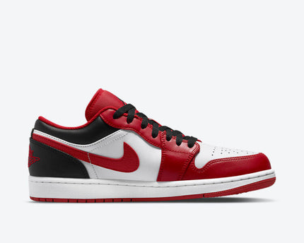 Men's Air Jordan 1 Low 'Reverse Black Toe' Shoes
