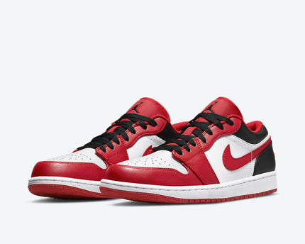 Men's Air Jordan 1 Low 'Reverse Black Toe' Shoes