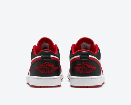 Men's Air Jordan 1 Low 'Reverse Black Toe' Shoes