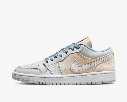 Men's Air Jordan 1 Low 'Sail Canvas' Shoes