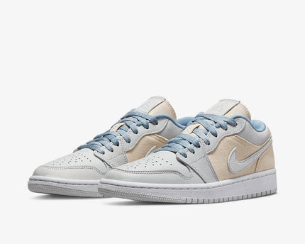 Men's Air Jordan 1 Low 'Sail Canvas' Shoes