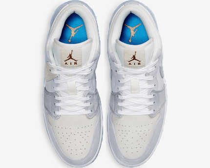 Men's Air Jordan 1 Low 'Sky Grey' Shoes