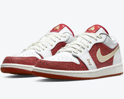 Men's Air Jordan 1 Low 'Spades' Shoes