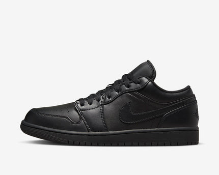 Men's Air Jordan 1 Low 'Triple Black' Shoes