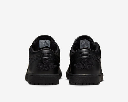 Men's Air Jordan 1 Low 'Triple Black' Shoes
