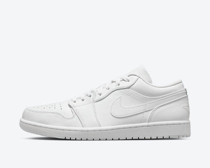 Men's Air Jordan 1 Low 'Triple White' Shoes