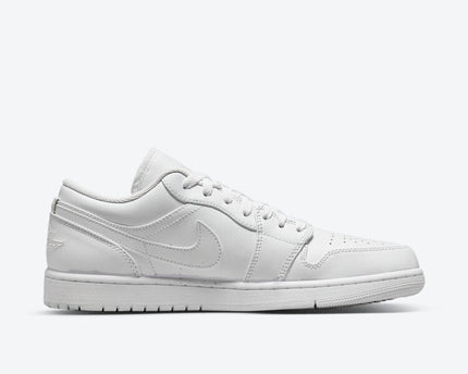Men's Air Jordan 1 Low 'Triple White' Shoes
