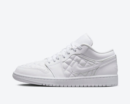 Men's Air Jordan 1 Low 'Triple White' Shoes