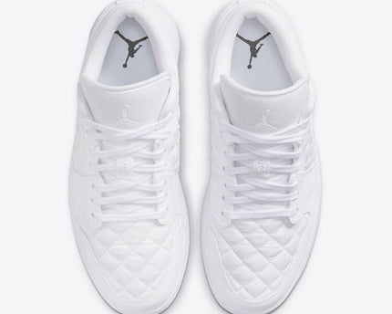 Men's Air Jordan 1 Low 'Triple White' Shoes