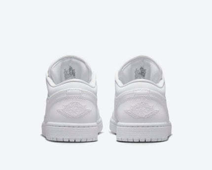 Men's Air Jordan 1 Low 'Triple White' Shoes