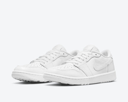 Men's Air Jordan 1 Low 'Triple White' Shoes